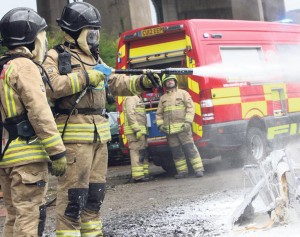 In training: People with learning difficulties are learning to understand the risks of fire