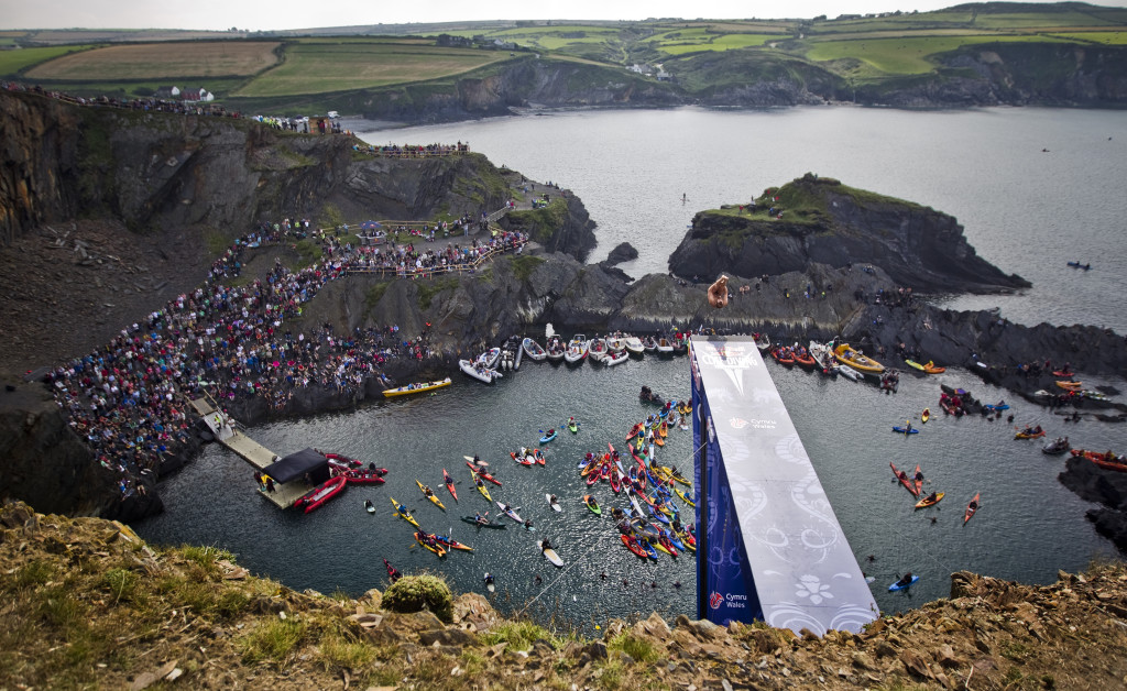 Red Bull Cliff Diving Series Returns to Abereiddy The Pembrokeshire