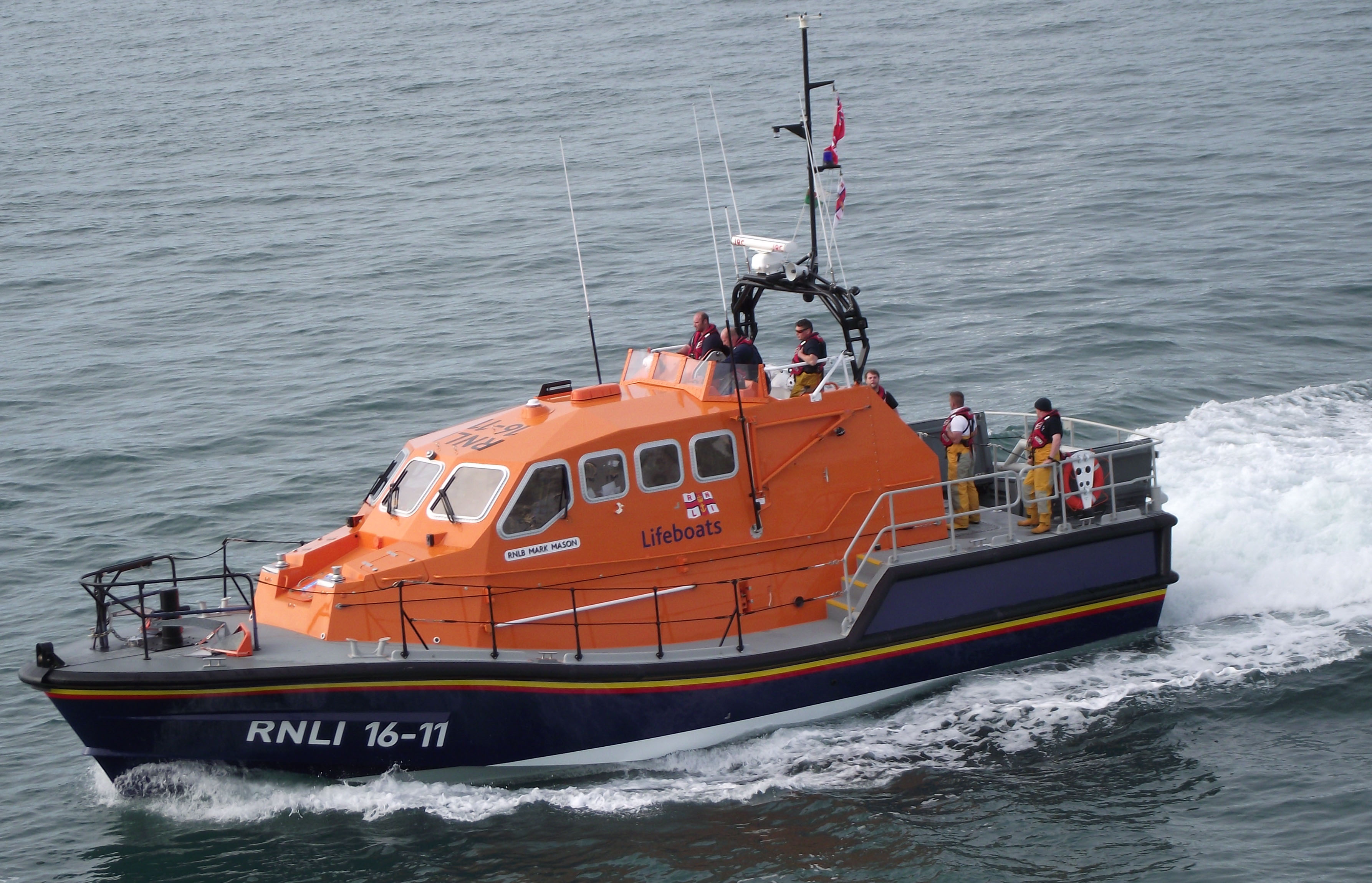 Angle RNLI's all weather lifeboat Mark Mason-2 – The Pembrokeshire Herald