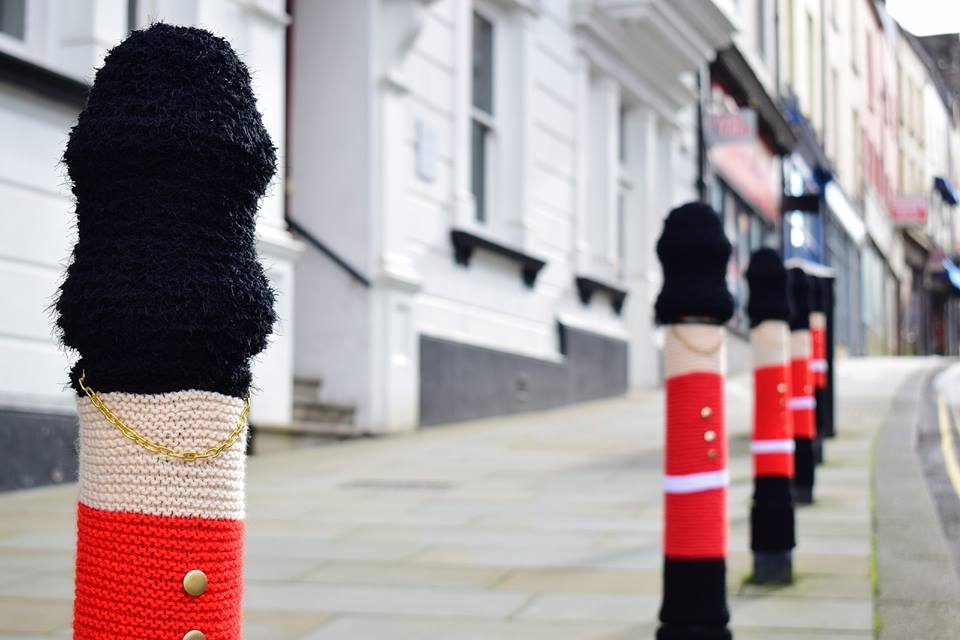 Haverfordwest Yarn bombing adds colour to town [GALLERY] The