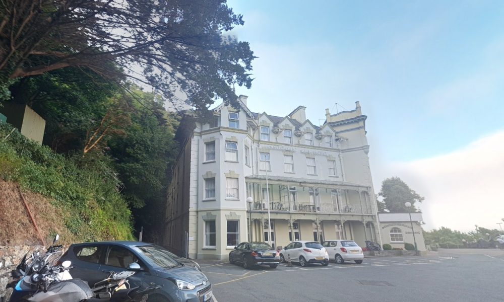 Goodwick Large fire near Fishguard Bay Hotel is suspected arson