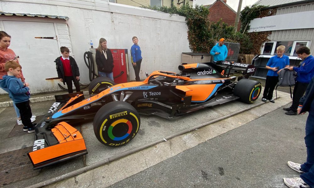 Lando Norris' £3m F1 car stuns Milford Haven residents