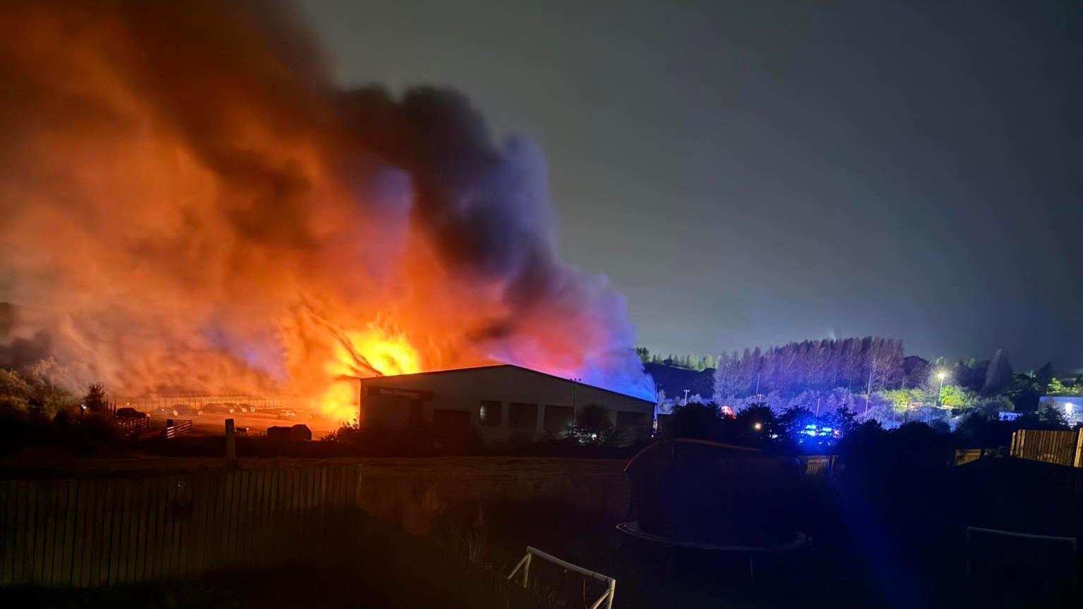 Dealership boss speaks of heartbreak and hope after devastating fire