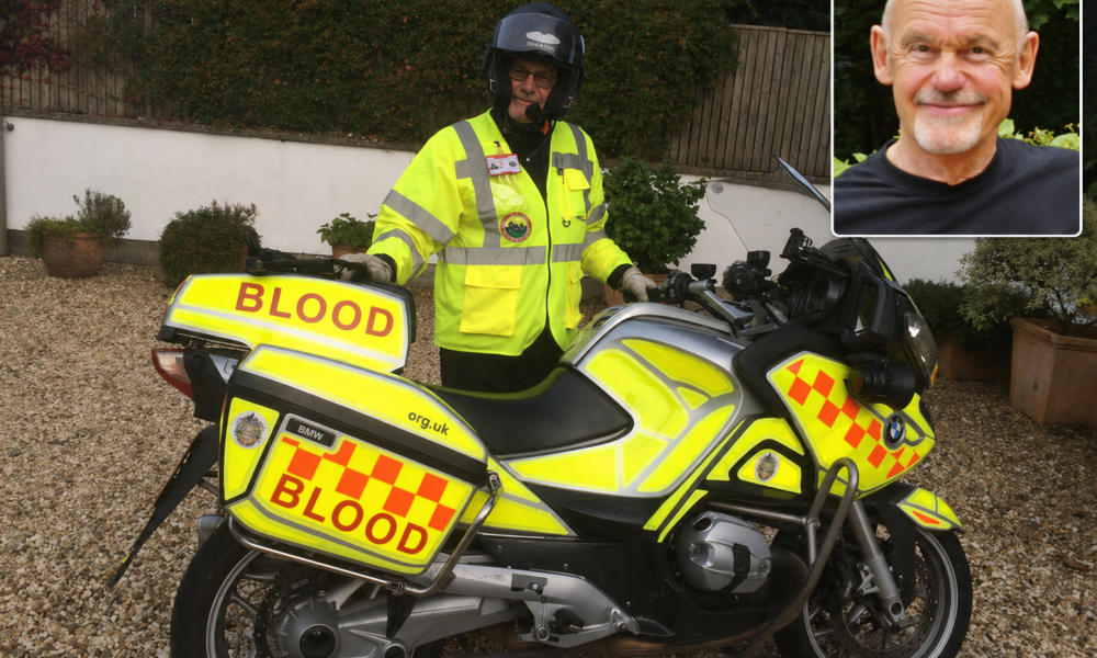 Man appears in court charged over death of Blood Bike Wales volunteer